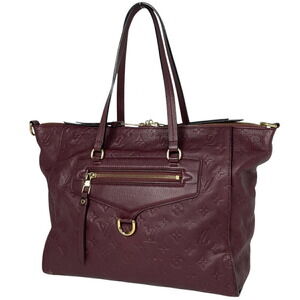 Louis Vuitton Lumineuse Shoulder Bag Empreinte Flamme Bordeaux